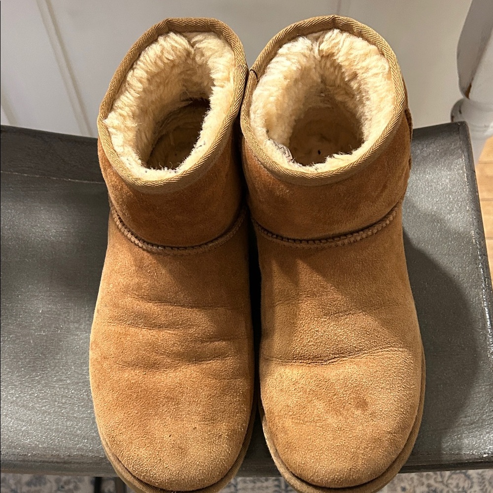 UGG Tan Shearling Boots